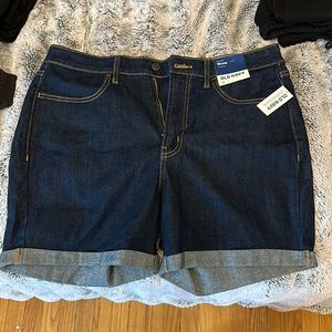 High rise old navy shorts